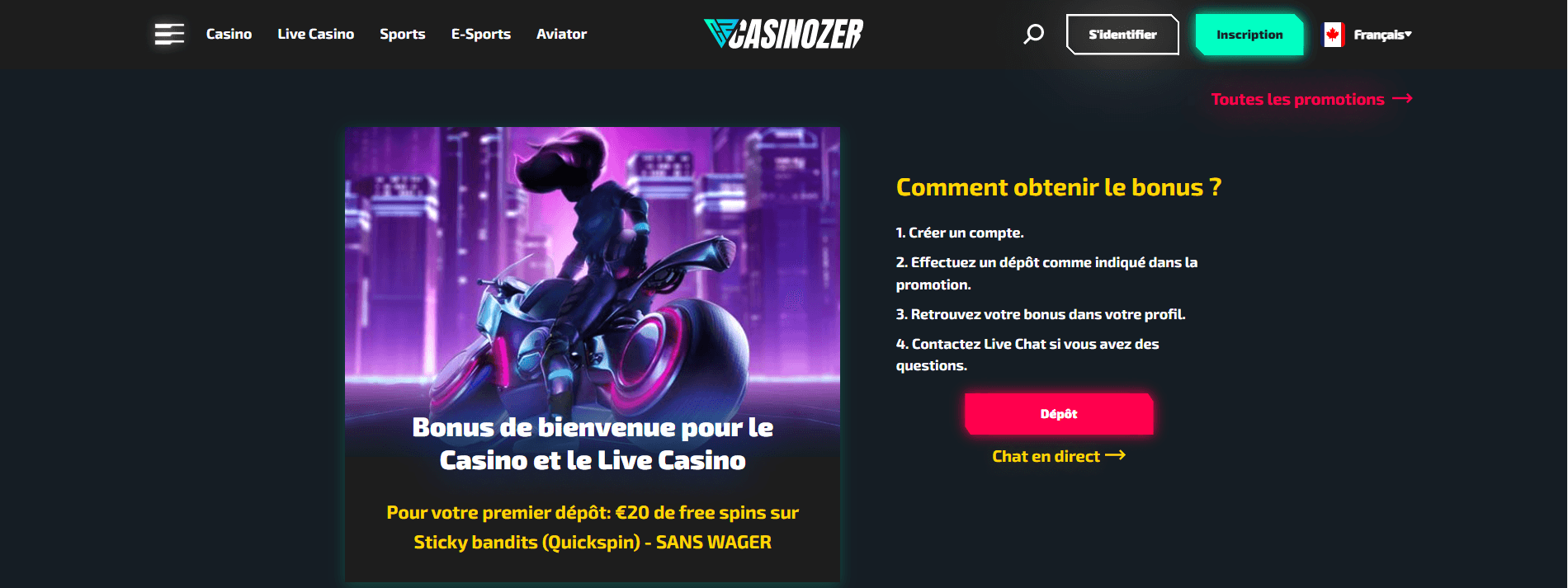 casinozer test