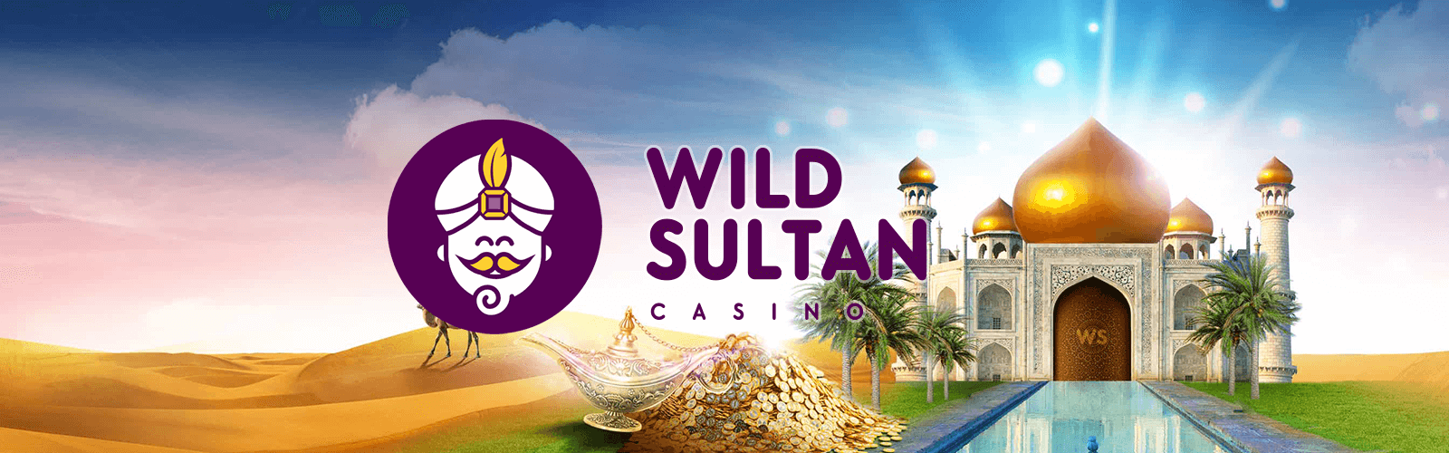 Wild sultan casino bannière