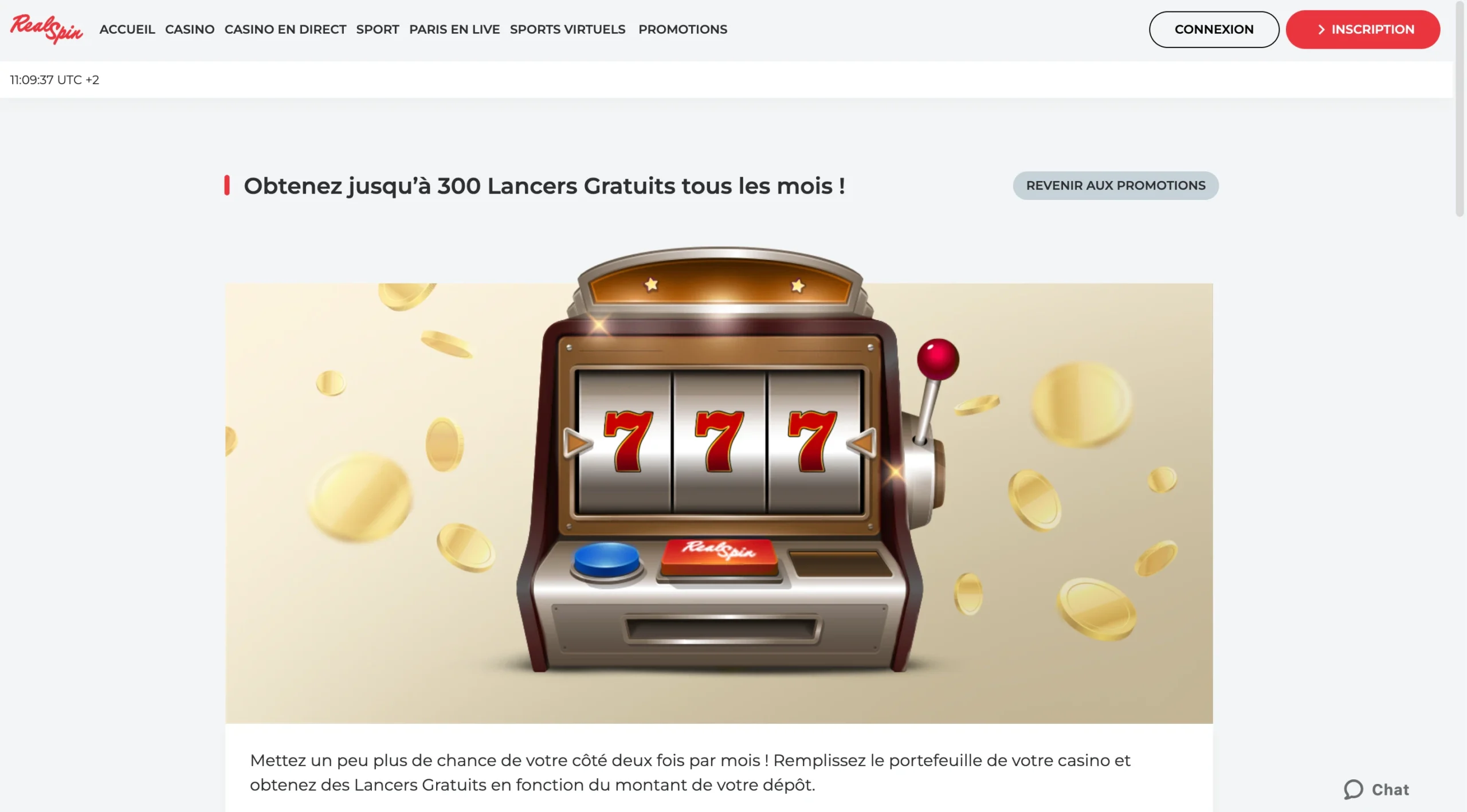 jeux RealSpin Casino