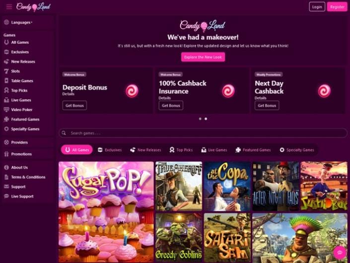 candyland casino avis