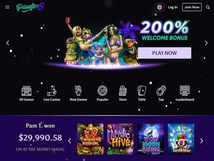 paradise8 casino avis