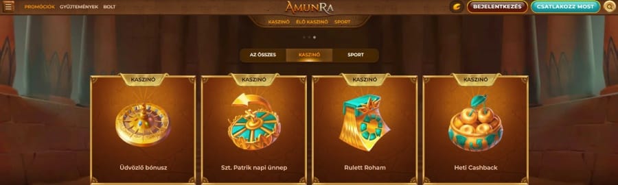 Test Amunra Casino