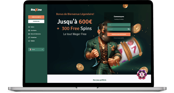 staxino casino bonus