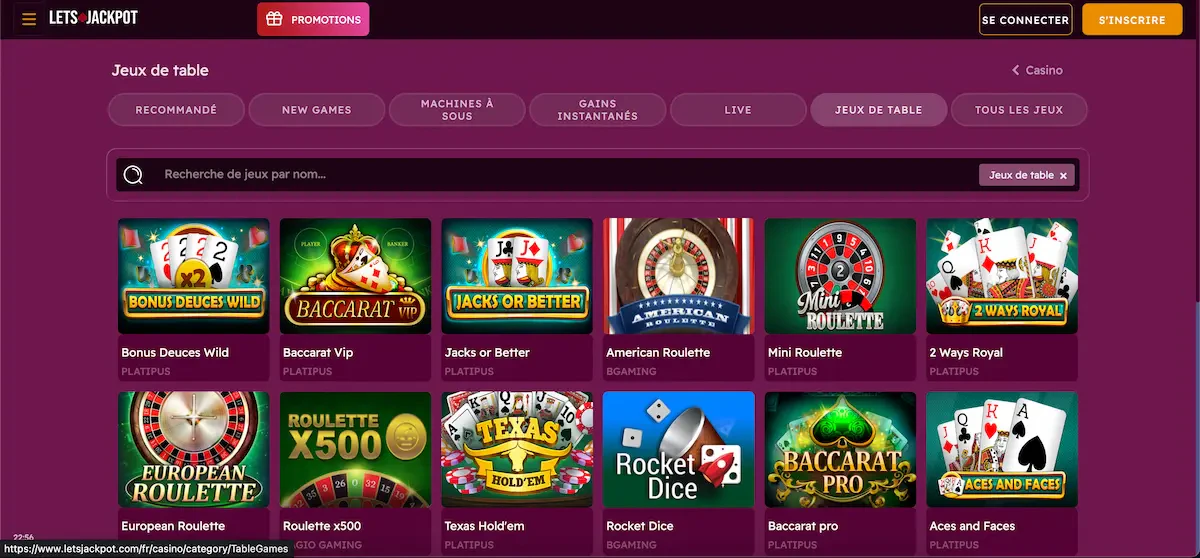 lets jackpot casino test