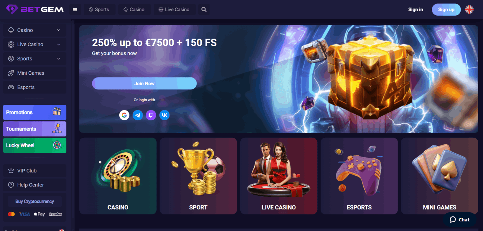 test betgem casino