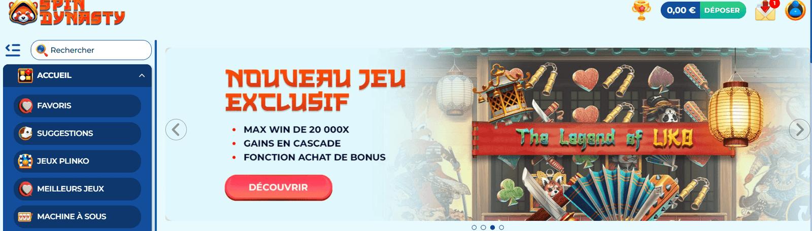 spin dynasty casino bonus
