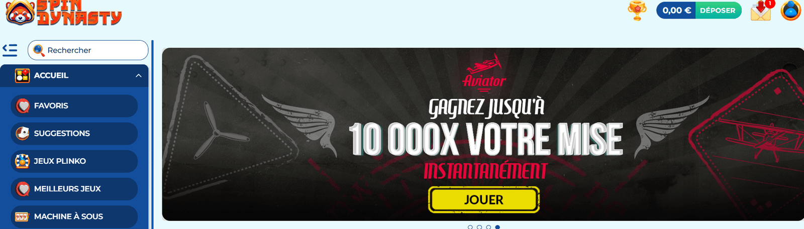 bonus spin dynasty casino