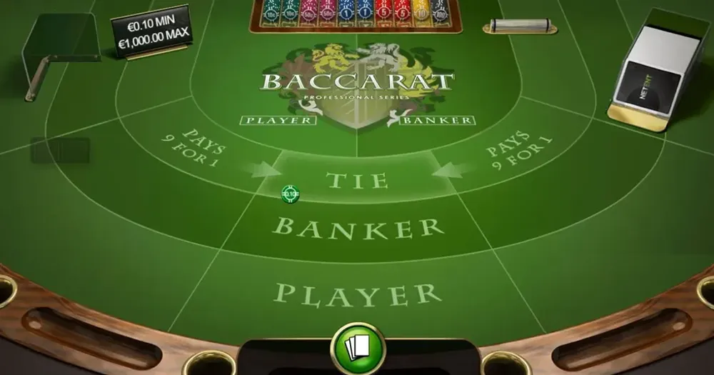 jeu de baccarat argent réel