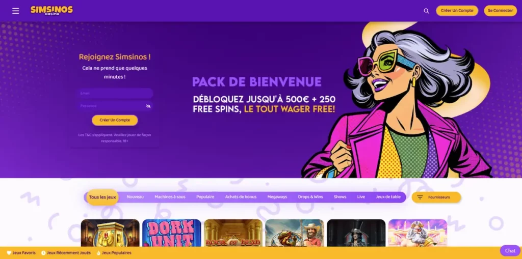 bonus sans wager casino