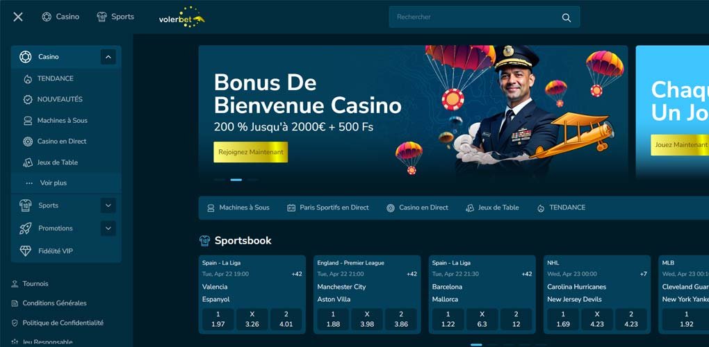 bonus Volerbet casino