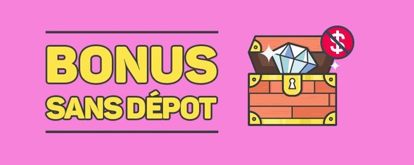 bonus sans depot retirable